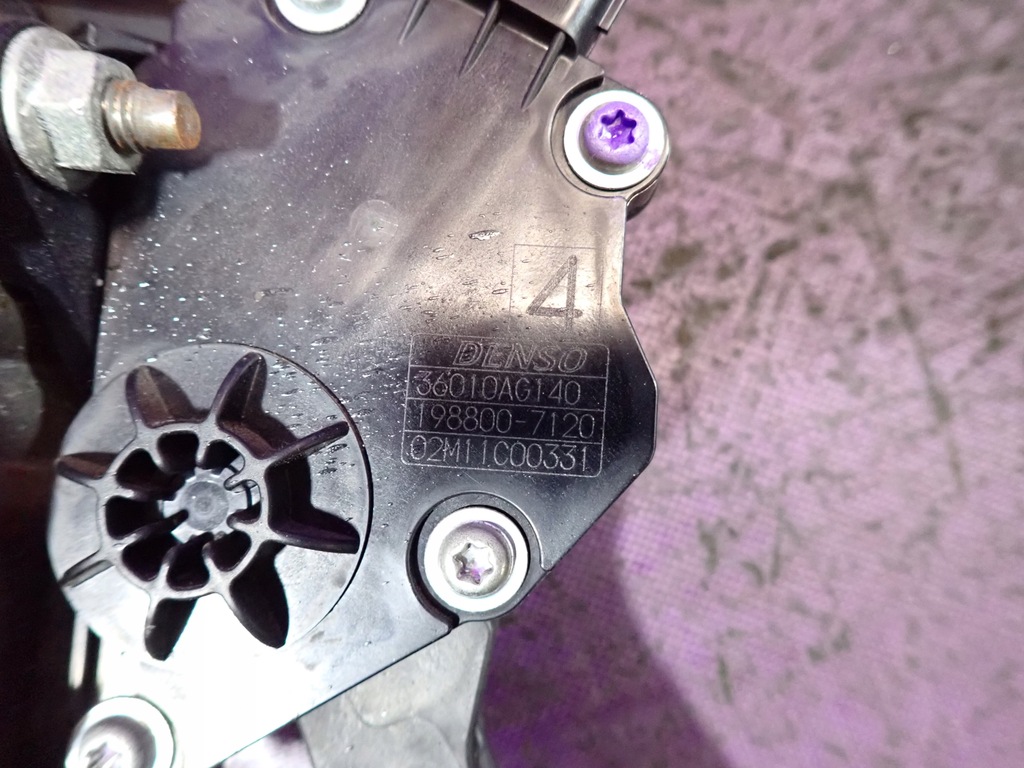 фото №5, Subaru forester iii 07- 2,0d педаль газа 198800-7120 1988007120 6 pin