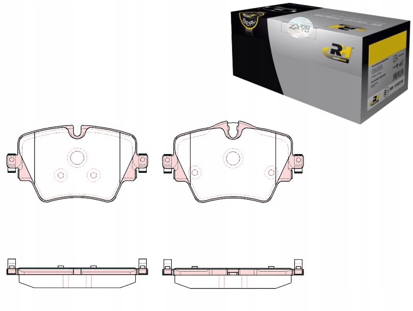 фото №1, Гальмівні колодки гальмівні bmw 2 kabriolet 220 d f23