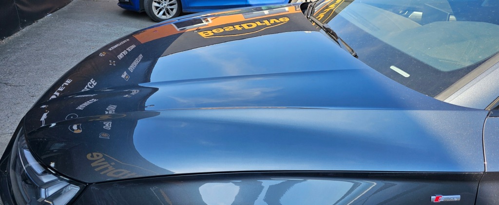 Капот крышка двигателя audi q5 2 80a 16- 80a823029 цвет z7s Киев