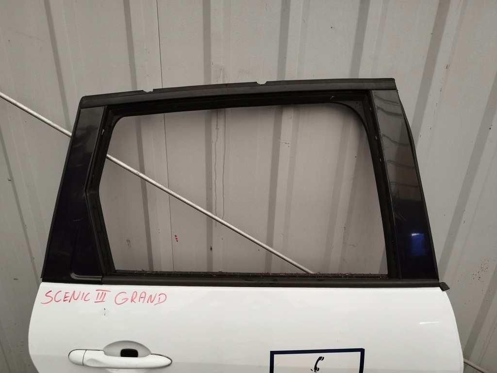 фото №2, Renault scenic iii grand дверь правое задняя