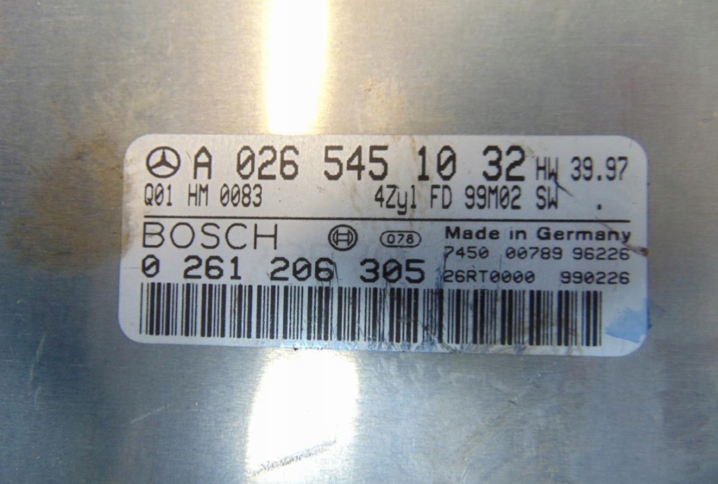 Mercedes w202 1.8 бортовой компьютер двигателя a0265451032 Недорого