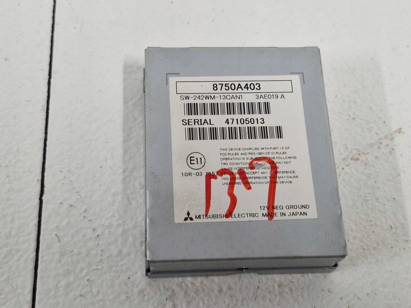 Купить Mitsubishi outlander 3 3 2.0 гибрид модуль блок управления навигации радио