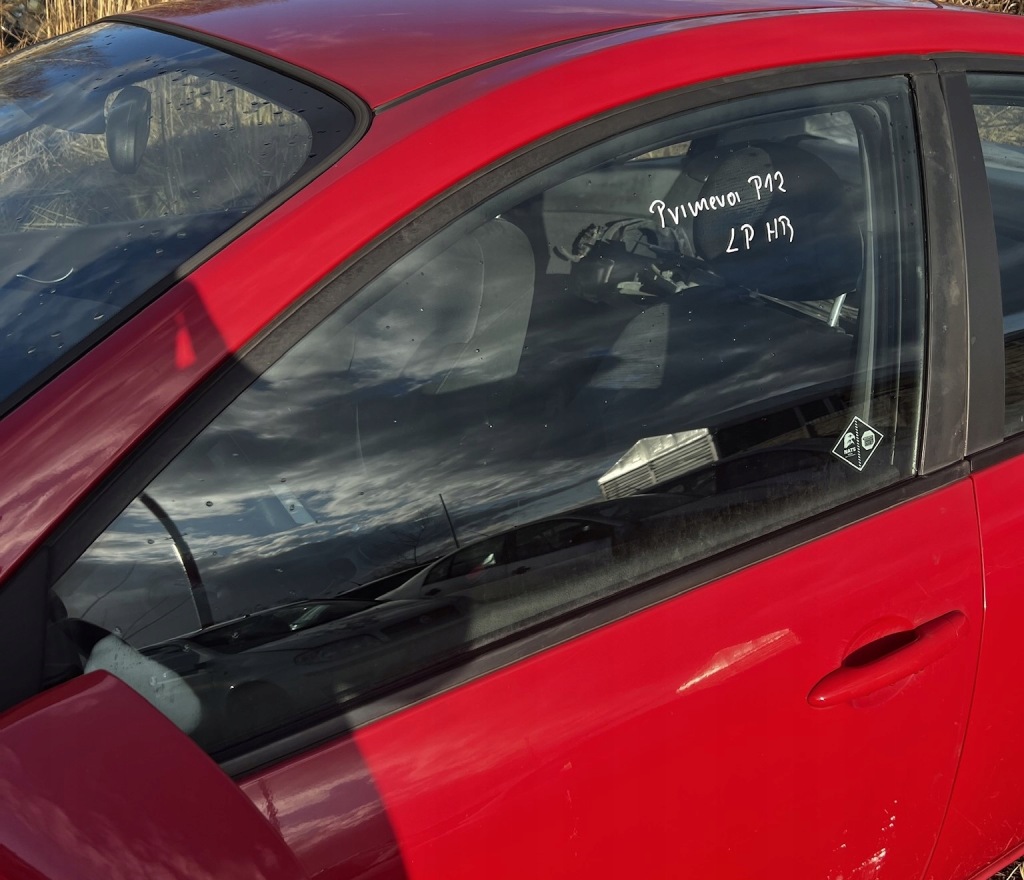 фото №1, Стекло дверь перед левая nissan primera p12 hb 01-07