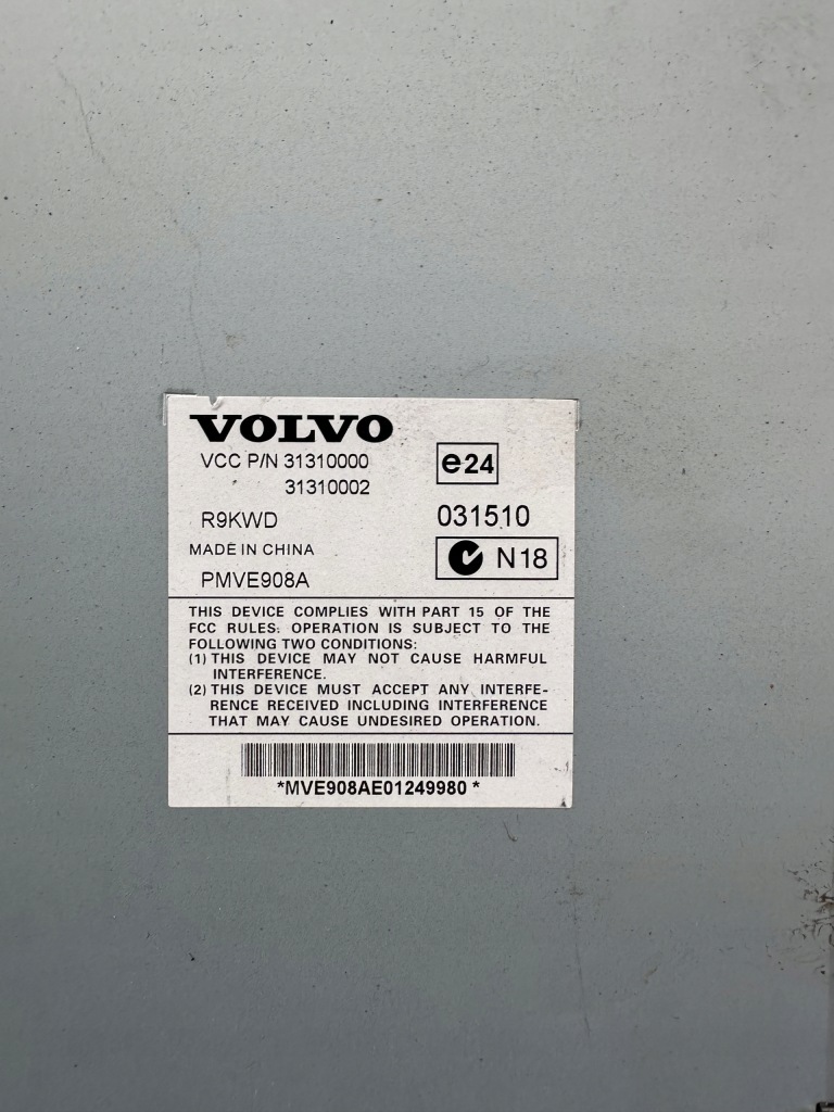 фото №3, Усилитель радио volvo v50 s40 ii c30 xc90 31310000 31310002