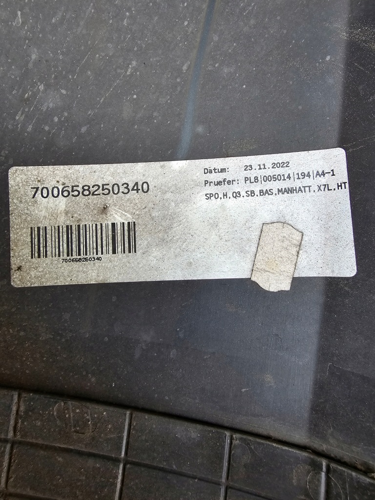 Дифузор бампер задня audi q3 83f sportback s-line повний 83f807521 Київ