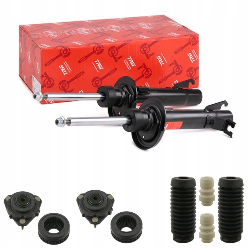 фото №1, Амортизаторы перед + защита отбойники подушки безопасности ford fiesta v mk6 mazda 2