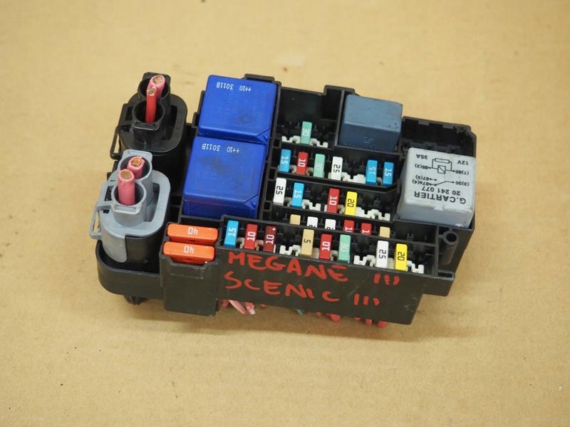 фото №1, Коробка запобіжників renault megane scenic iii