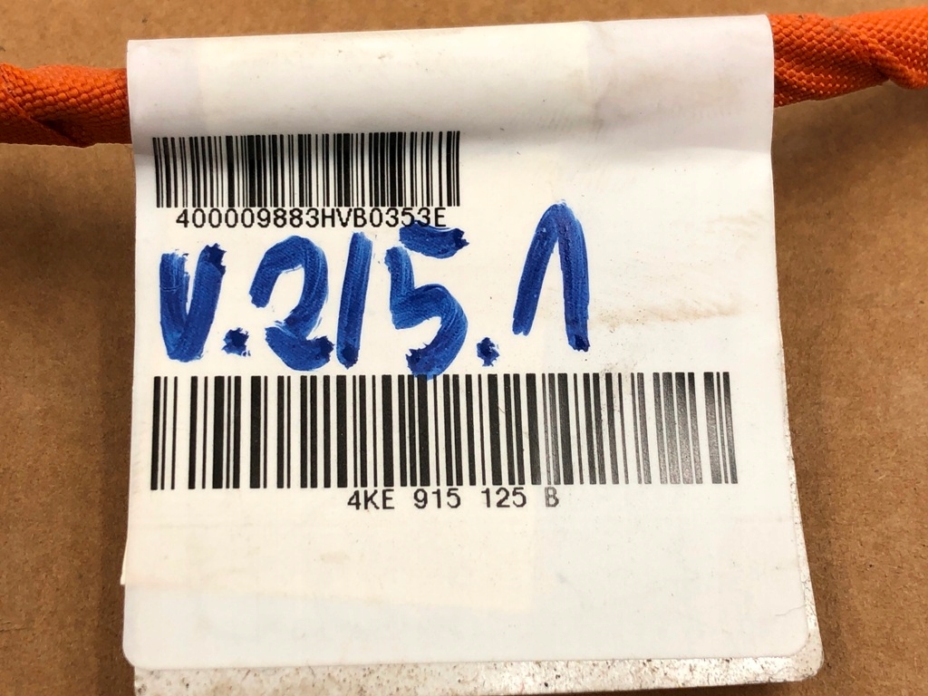 фото №8, Жгут трубопровод высоковольтный. audi e-tron 50 4ke915125b