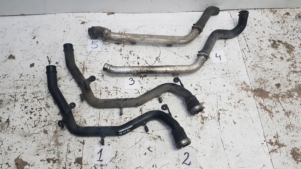 фото №1, Waz труба воздуха интеркулер audi q7 4l 3.0 tdi