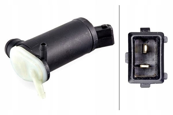 фото №2, Hella 8tw 006 847-001 насос розпилювача, омивач скло лобове