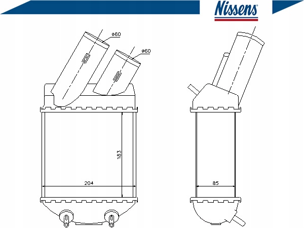Інтеркулер renault megane 1 1.9 dti ba0/1_ Ціна