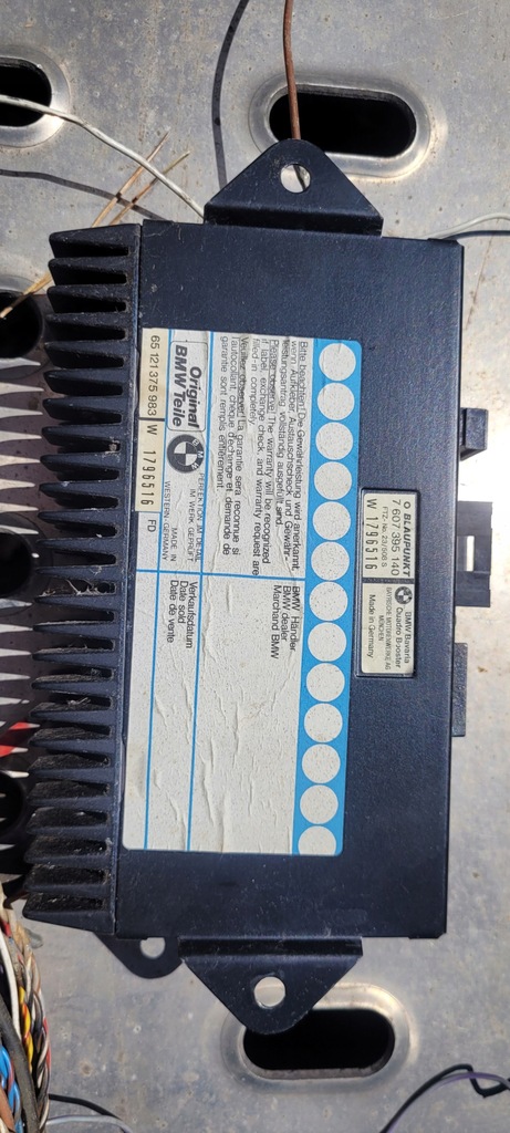 фото №4, Підсилювач bmw оригінал джгут bmw e30