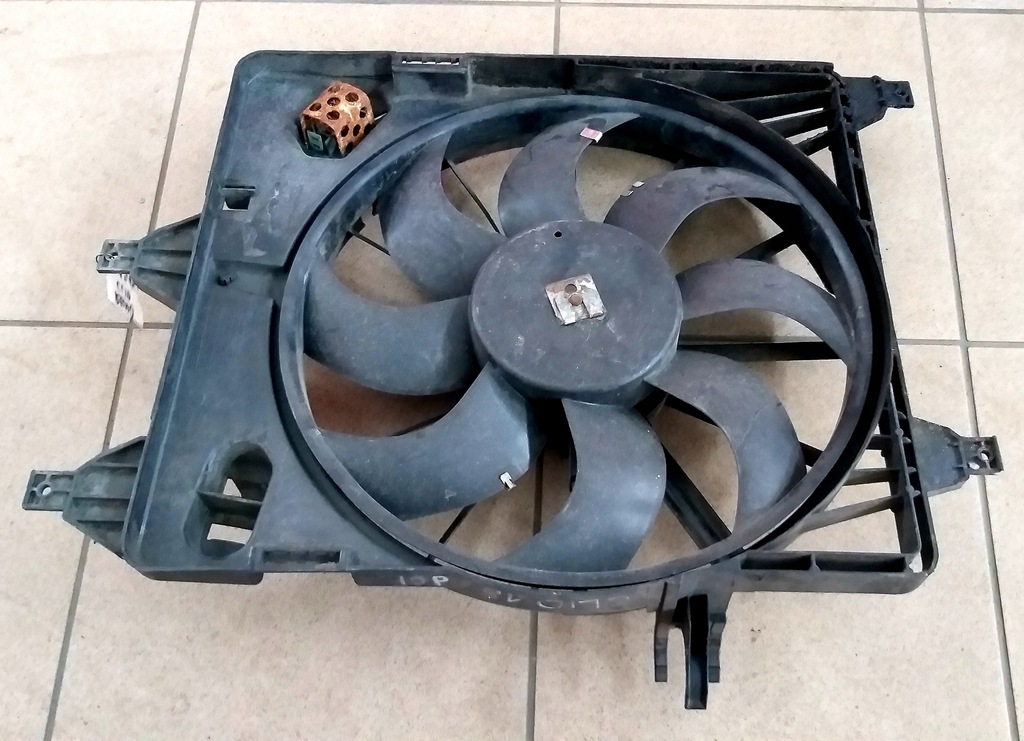 фото №1, Вентилятор радіатора renault clio 1.5dci
