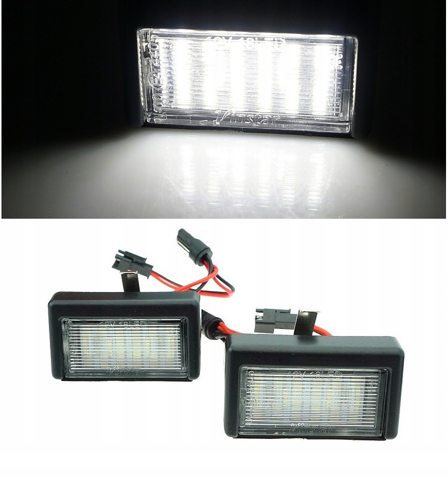 фото №1, Ліхтарі номерного знака led mercedes m-klasa w164 05-11