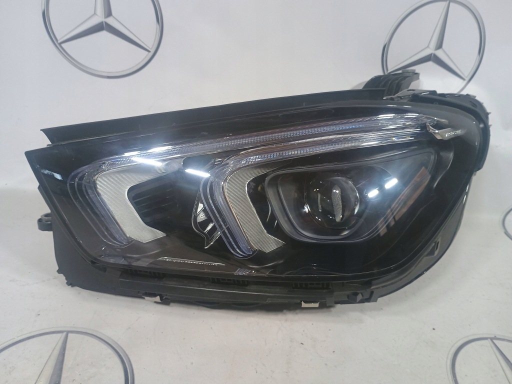 фото №1, Mercedes gle w167 левый перед левая передняя лампа full led оригинал europa