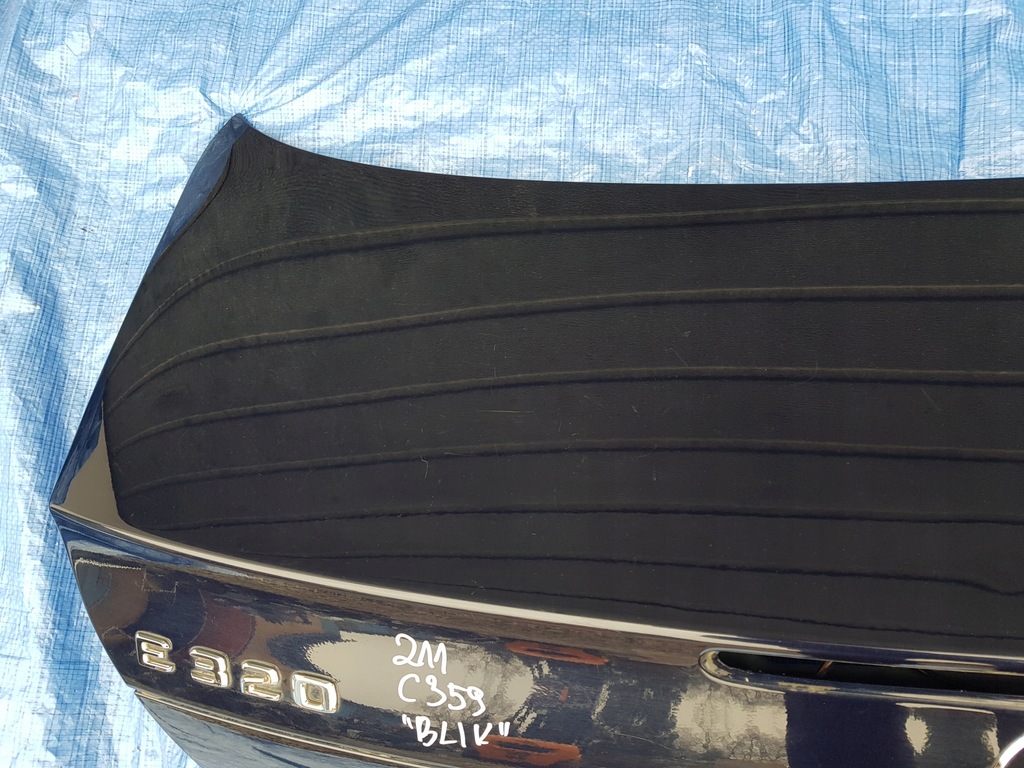 фото №10, Крышка багажника багажника mercedes w211 sedan 359 c359