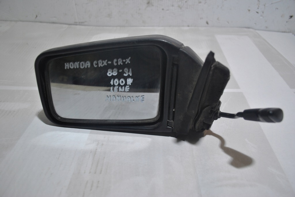 фото №1, Дзеркало зовнішнє honda crx ліва механічний
