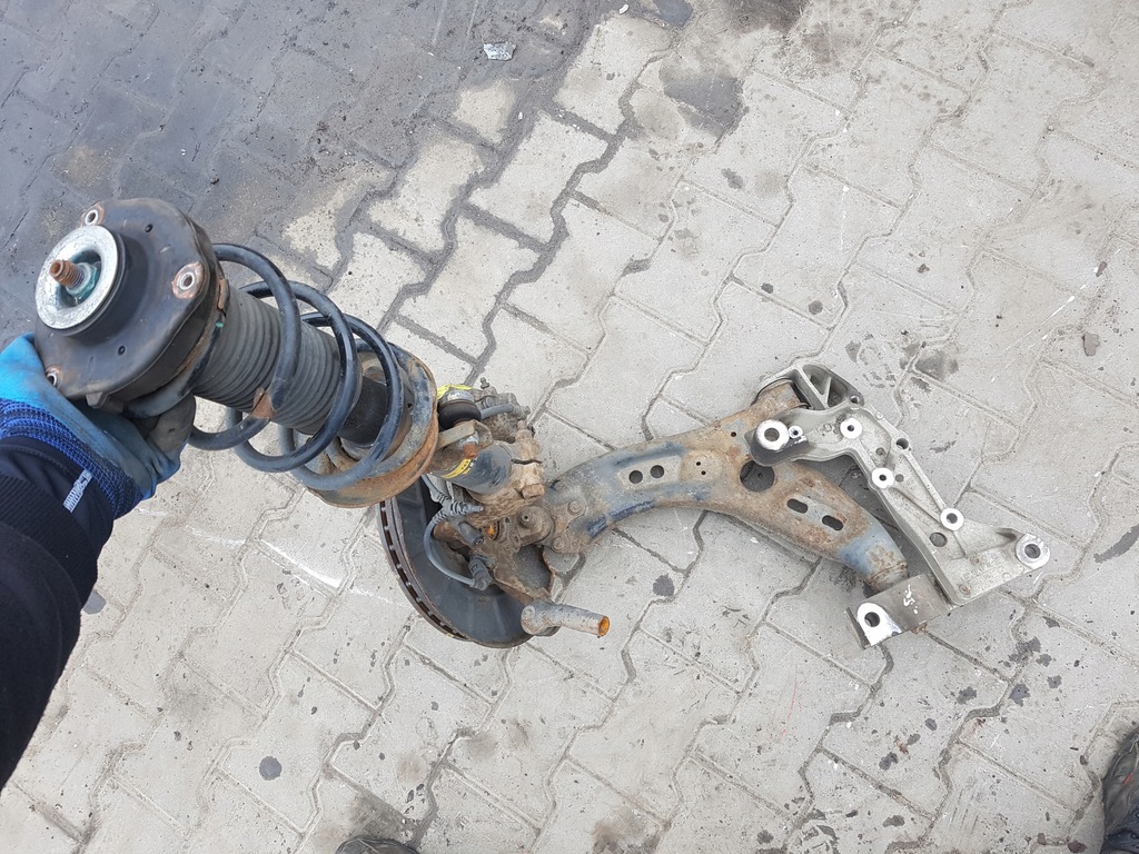 фото №5, Vw eos lift 10r 1.4 tsi амортизатор поворотный кулак левая