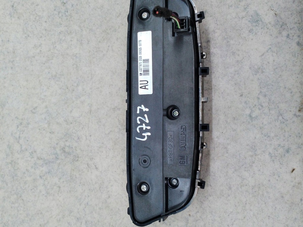 фото №3, Панель обдув opel insignia a 13277870