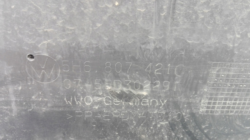 фото №10, Vw golf viii бампер задняя задний pdc