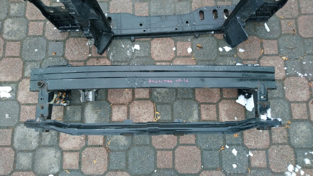 фото №6, Pas передній підсилювач балка hyundai elantra v 10-15 10-16 2010-