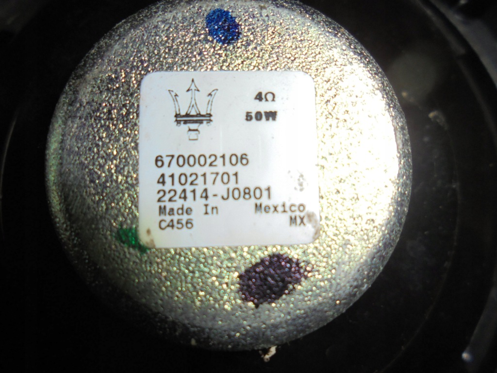 фото №3, Динамик дверь maserati ghibli левый перед