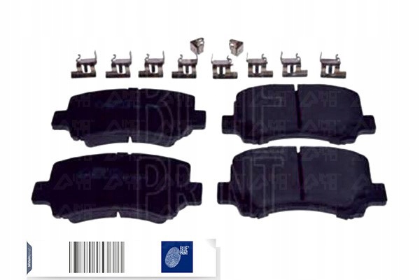 фото №1, Blp тормозные колодки тормозной. suzuki wagon r+ em 1997.10-00