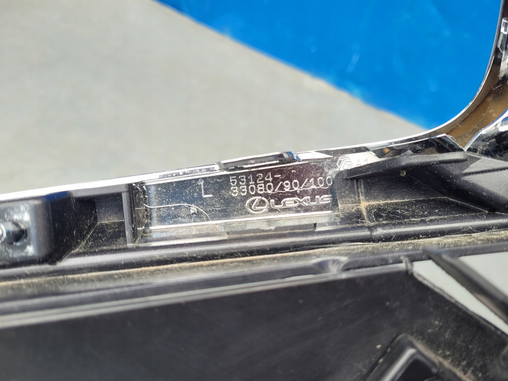 фото №16, Lexus es es300h lift 2021-2025 21-25 решітка радіатора решітка радіатора хром молдинг 53101-33a10