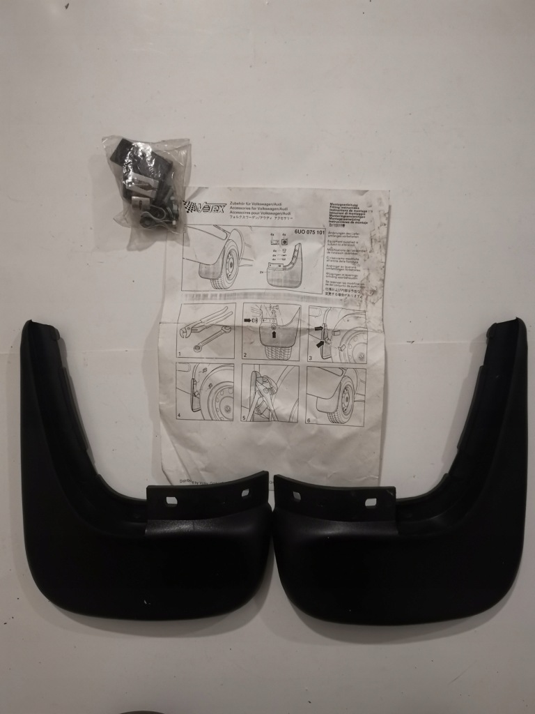 фото №1, Брызговики задняя volkswagen caddy pick-up 6u0075101