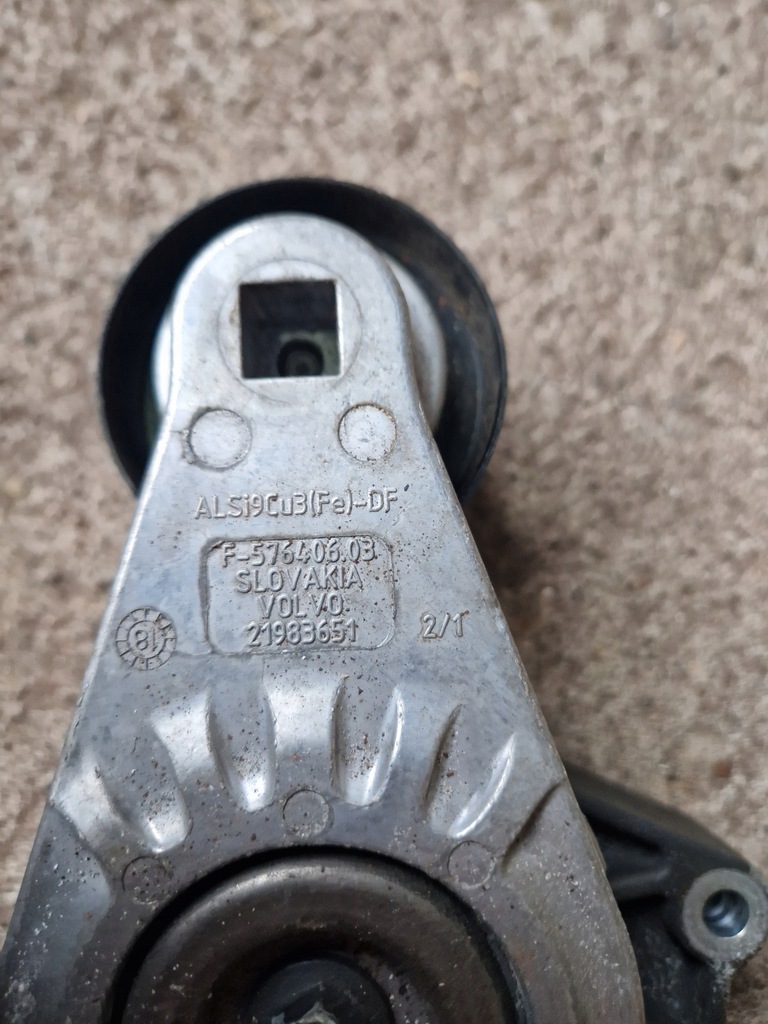 фото №3, Rokla натягувач ремінь генератора renault t range gama volvo fh 4 fm 4