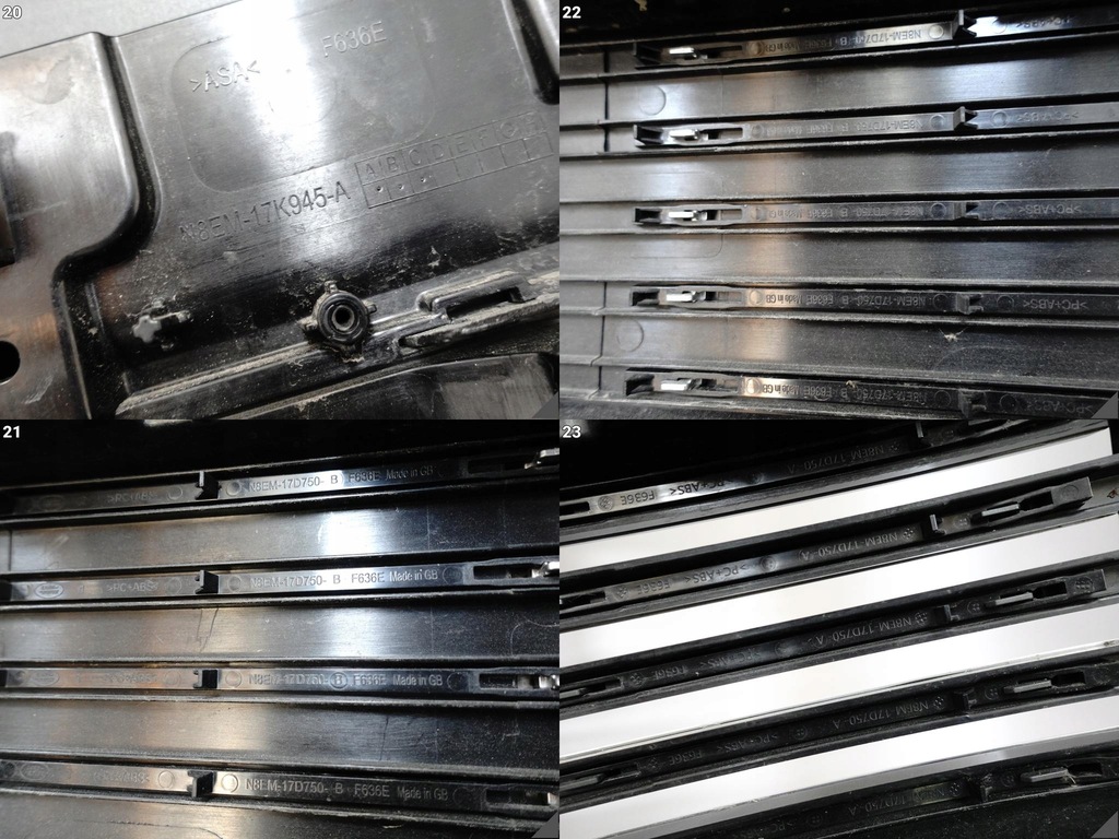 фото №12, Land rover range rover v sv l460 22- бампер решётка решётка радиатора решётка радиатора перед