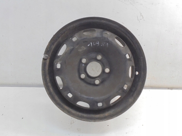 фото №9, Skoda fabia ii 5j диск сталевий 14'' 5x100 et35 5j 6q0601027r