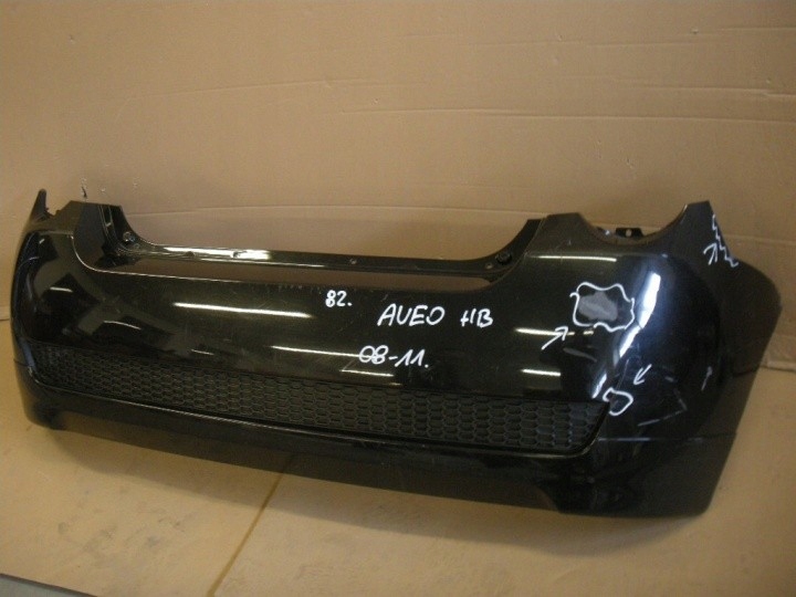 фото №1, Chevrolet aveo 2008 hb бампер задняя