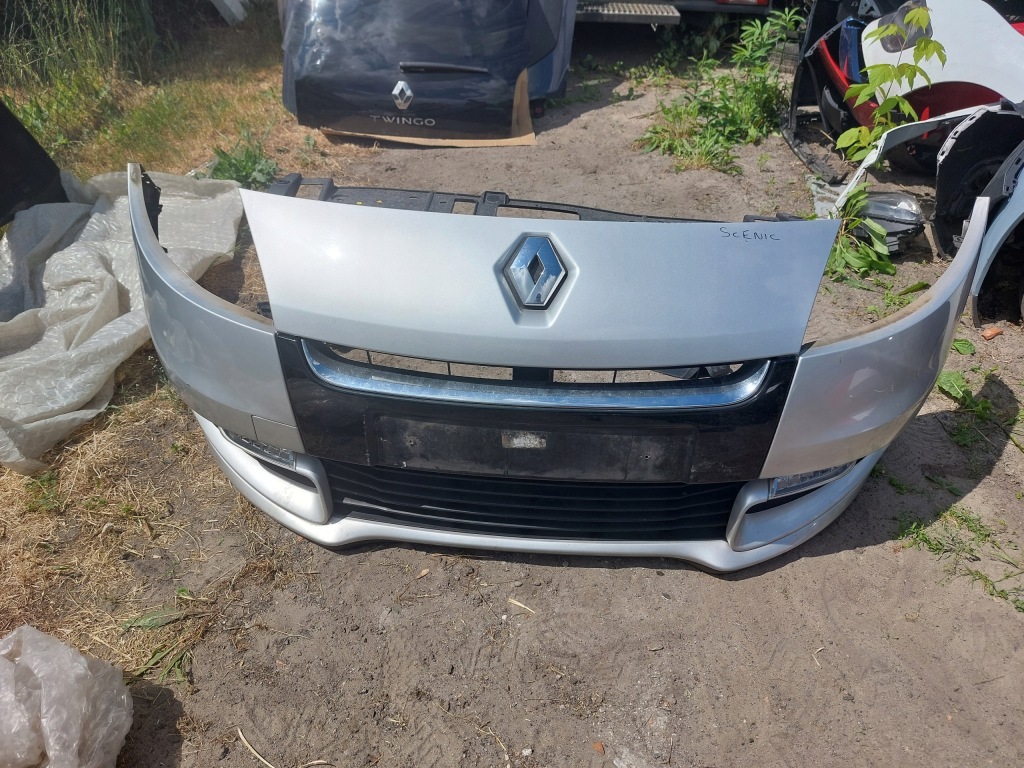 фото №4, Бампер перед передний renault scenic iii lift 11-