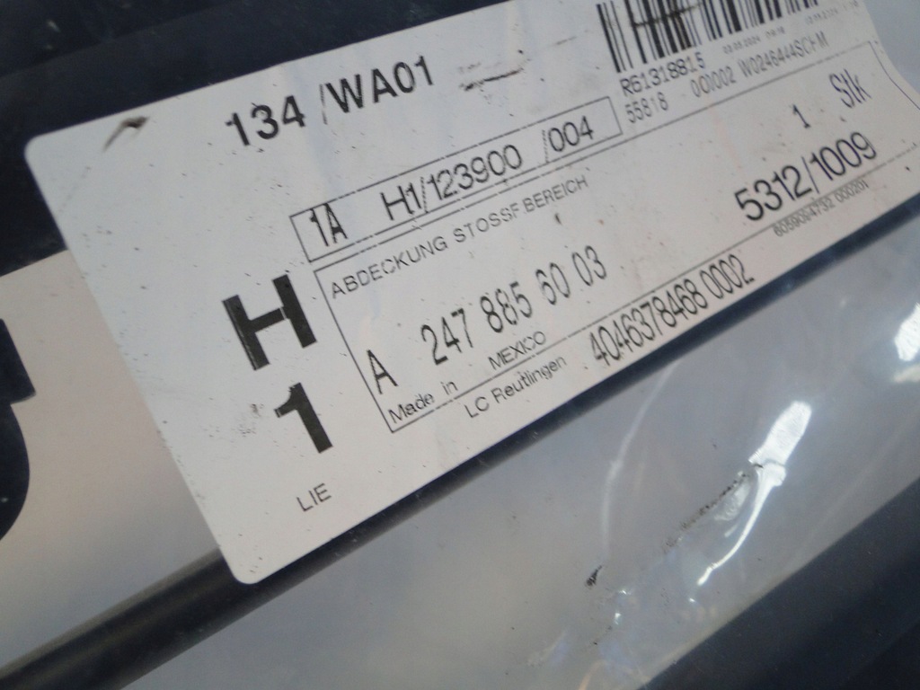 фото №11, Mercedes glb x247 247 решётка средняя w бампер передний amg