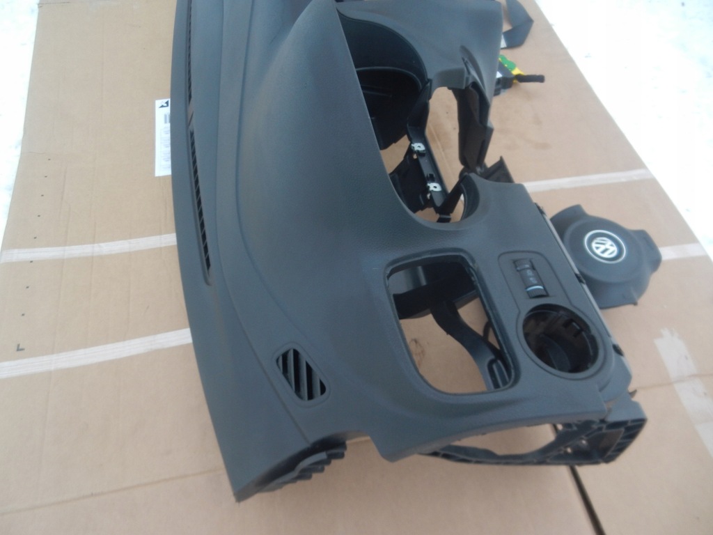 фото №13, Панель приладів приладова консоль подушки безпеки pas датчик vw polo 6r0