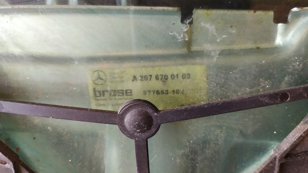 фото №6, Mercedes e w207 механізм скло лівий задня скло