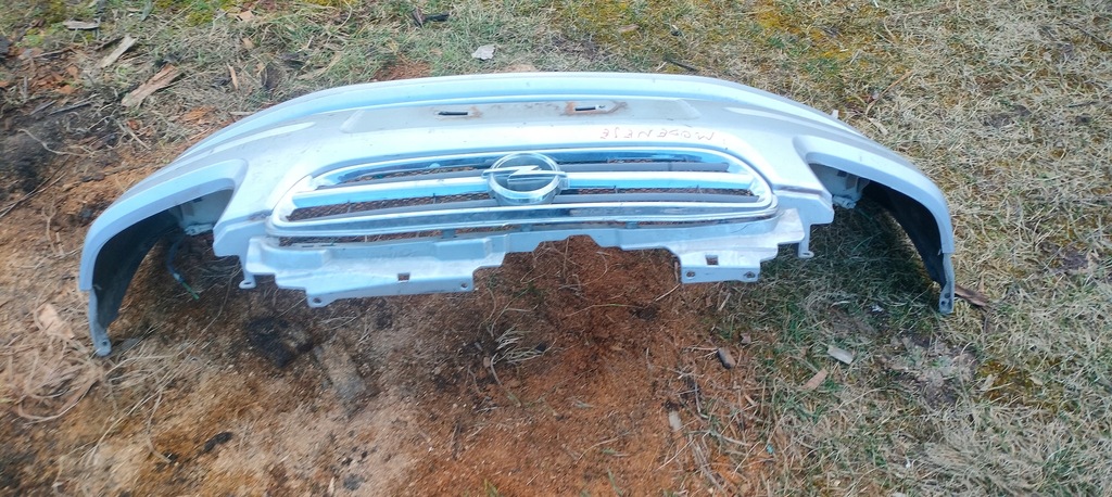 фото №8, Бампер перед передній opel agila a 2000-2007r протитуманна фара решітка радіатора решітка радіатора комплектний