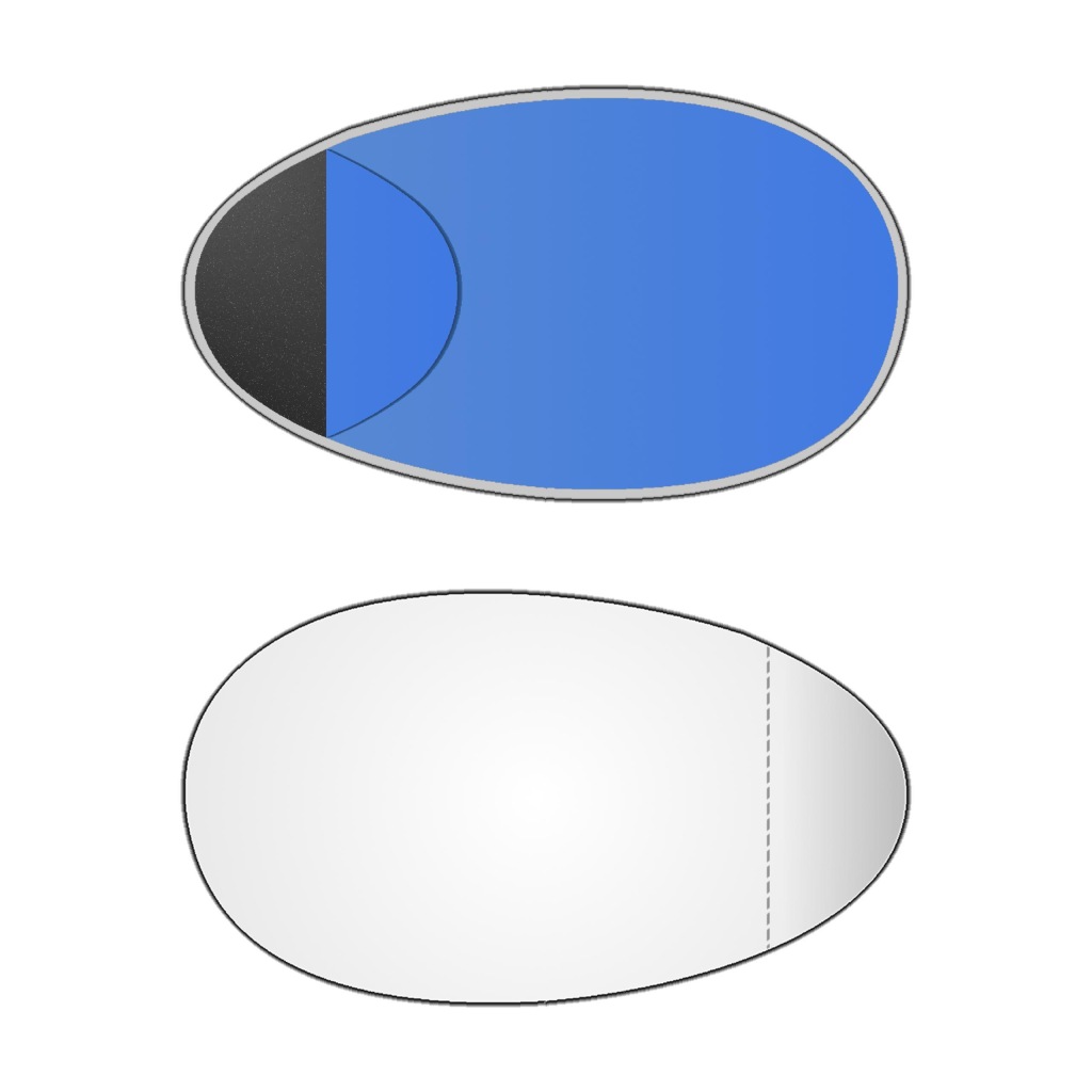 фото №1, Асферичне дзеркало mg zt 2001-2005 2004 2003 2002