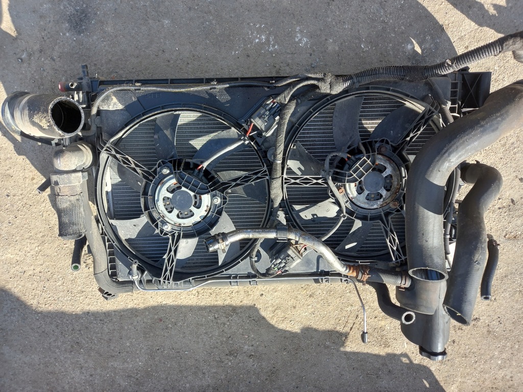 фото №5, Комплект радіатор + вентилятори insignia a 2.0 cdti