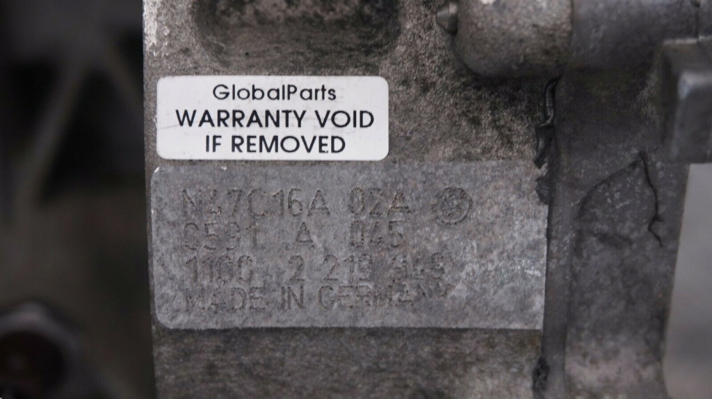 Mini r55 r56 lci cooper 1.6 n47n комплектный  двигатель n47c16a новый грм Доставка