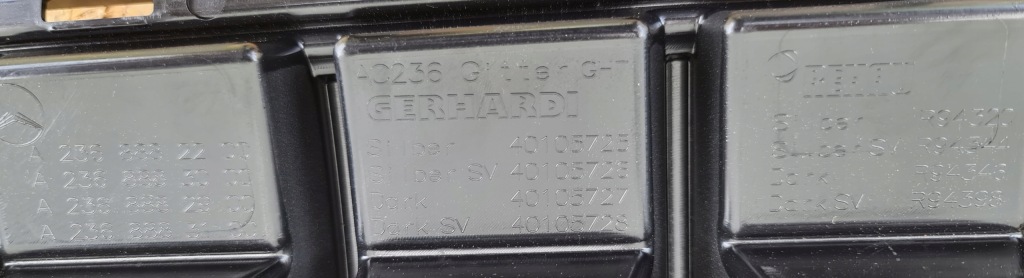 фото №4, Mercedes cle 6.3 amg решітка радіатора решітка радіатора nowa