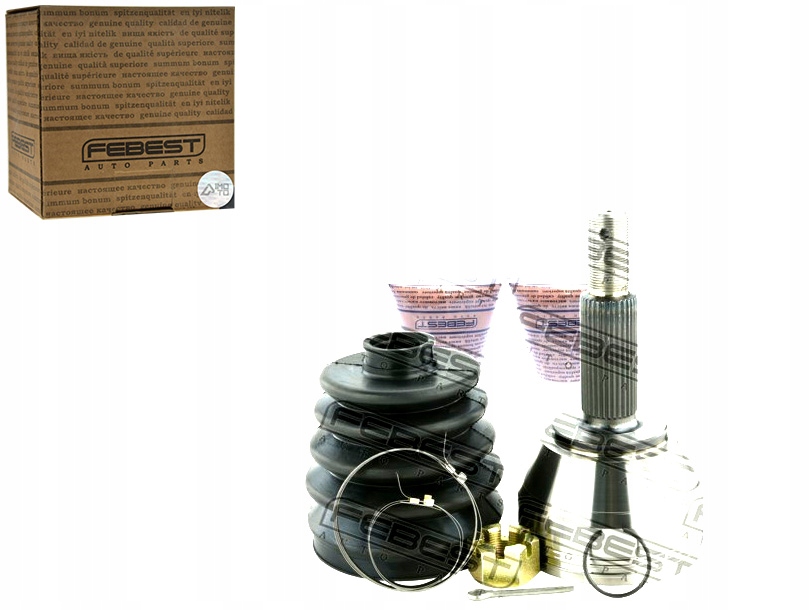 фото №1, Febest 0210-y62 набір шарнір, wał привідний