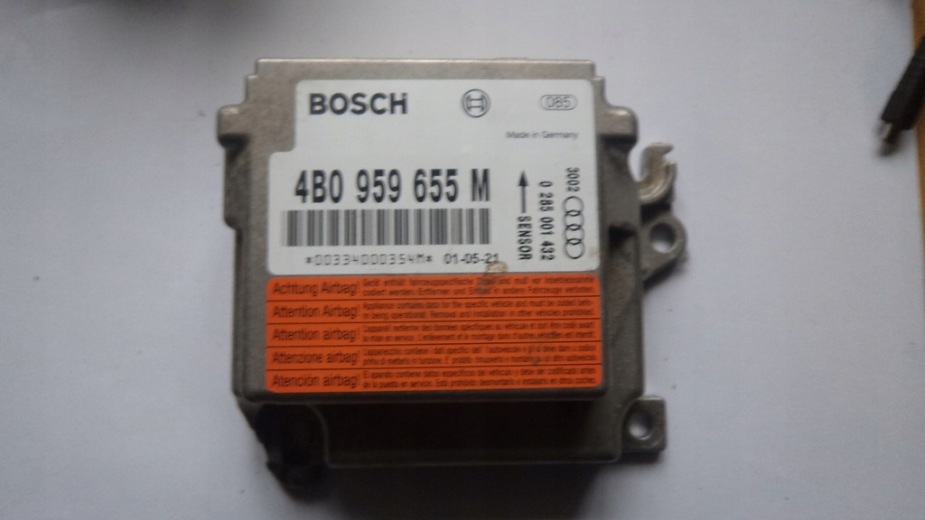 фото №1, Модуль датчик подушка безпеки audi a6 c5 lift 4b0959655m