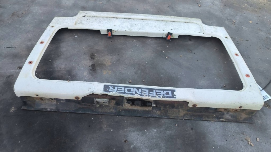 фото №2, Land rover defender 2000 накладка / решітка радіатора / решітка радіатора верхній радіатора