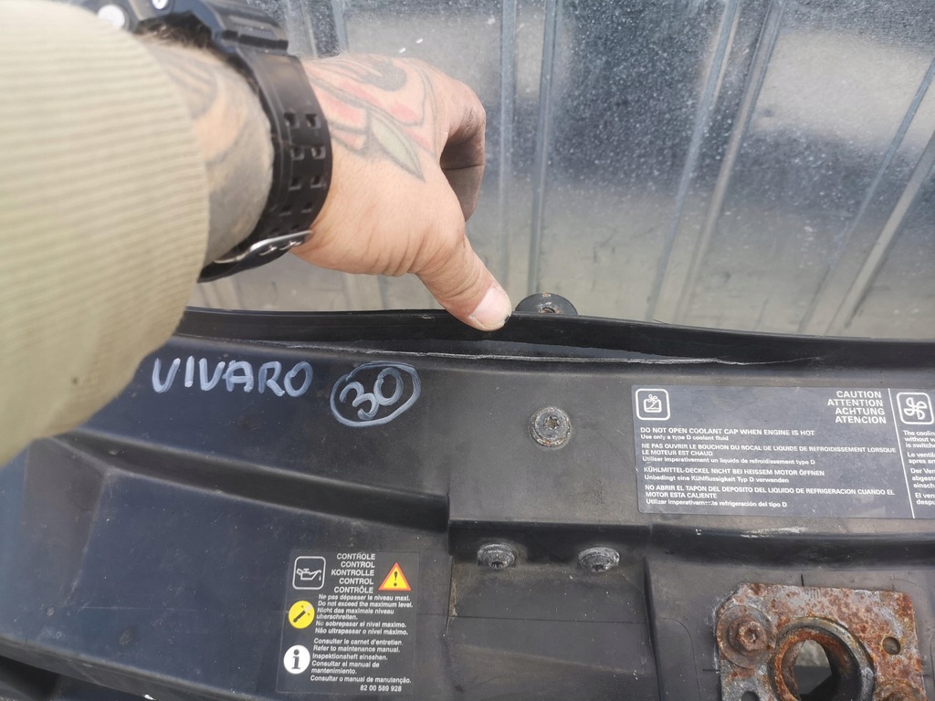 фото №6, Pas передній підсилювач opel vivaro a renault trafic ii lift 2006-2014