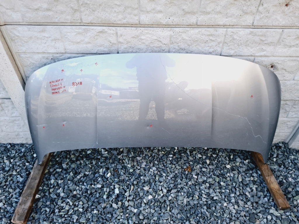 фото №1, Капот крышка двигателя partner berlingo rifter iv combo e 2018- #8318