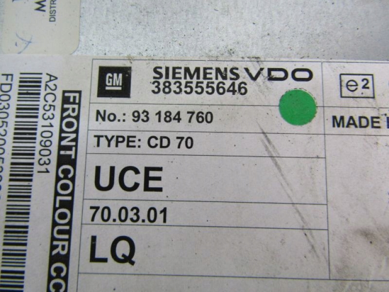 фото №3, Opel vectra c радіо навігація 383555646