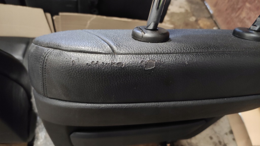 фото №12, Сиденье сиденья заднее сиденье комплект bmw f11 кожа чёрные