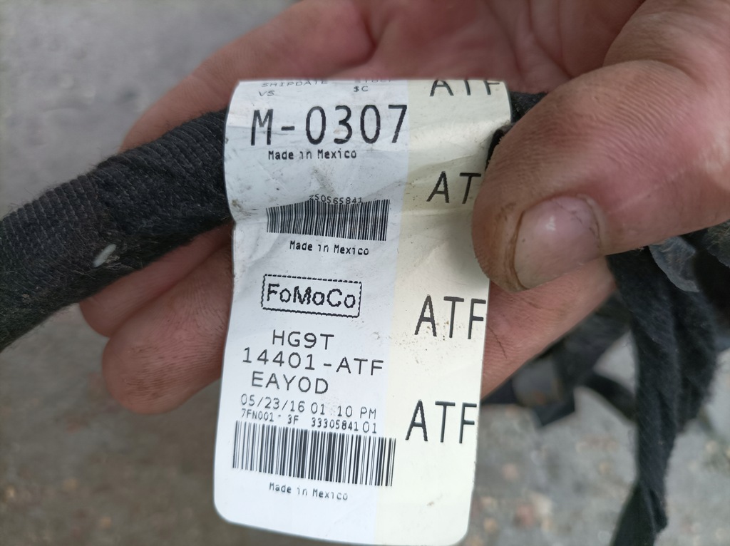 фото №12, Ford fusion 13- джгут панелі приладової панелі usa hg9t14401atf